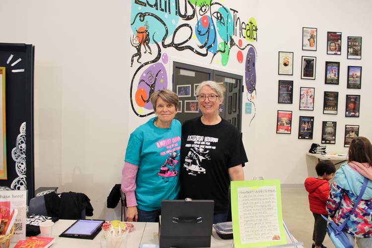 Artists and teachers at Kids' ComicCon.